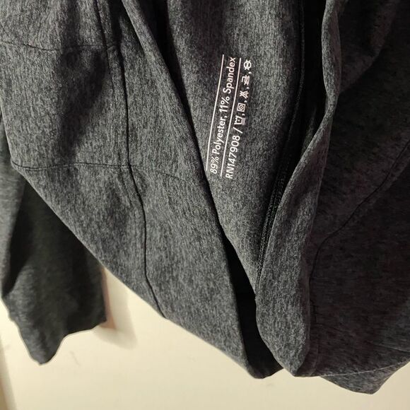 Outdoor Voices Super Soft Hoodie in Heathered Black - Picture 6 of 6